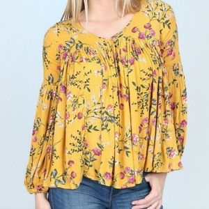 Altar'd State Floral Top